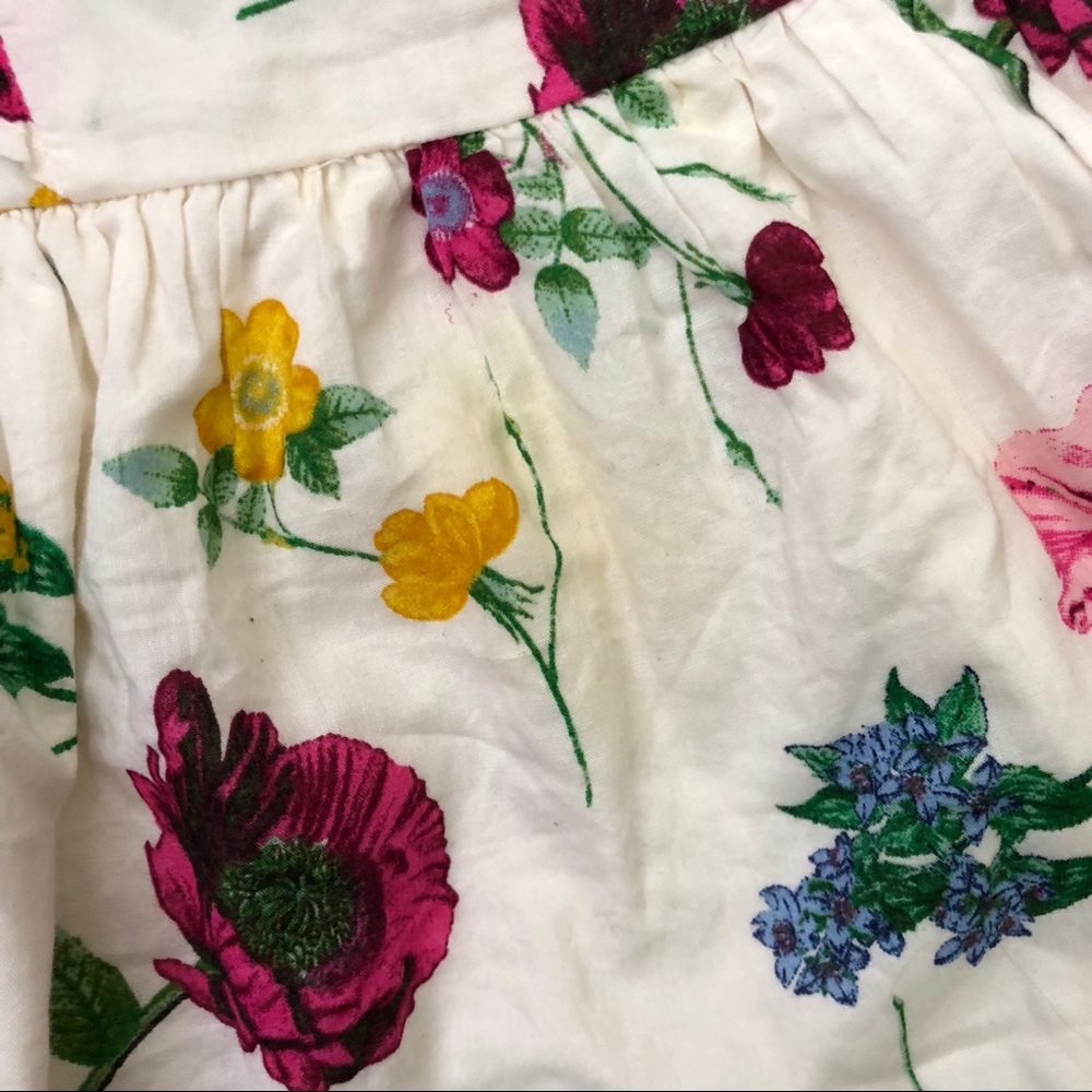Old Navy Floral Dress with Ruffles, Size 3-6 Month - Picture 3 of 4